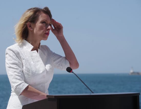 Briefing by Foreign Ministry Official Spokesperson Maria Zakharova in Sevastopol
