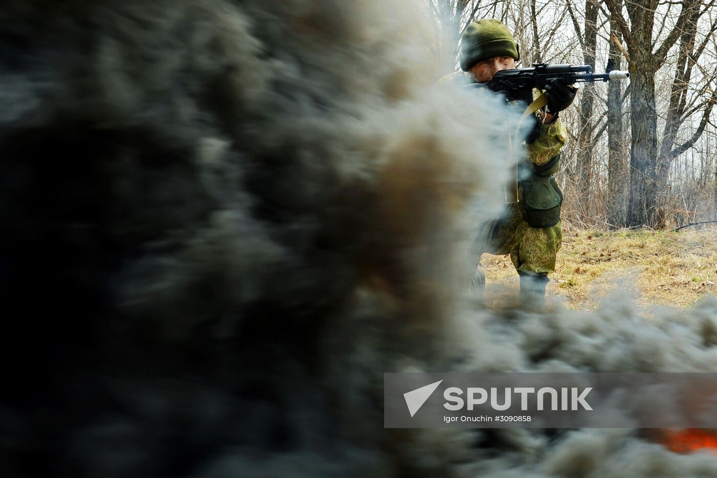 Training of Eastern MD motorized rifle formation in Khabarovsk