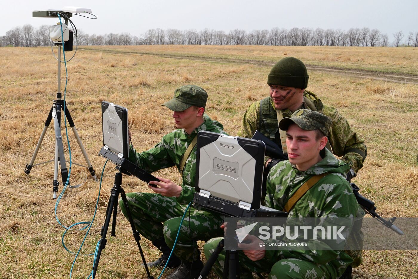 Training of Eastern MD motorized rifle formation in Khabarovsk