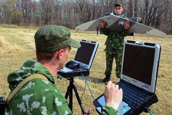 Training of Eastern MD motorized rifle formation in Khabarovsk
