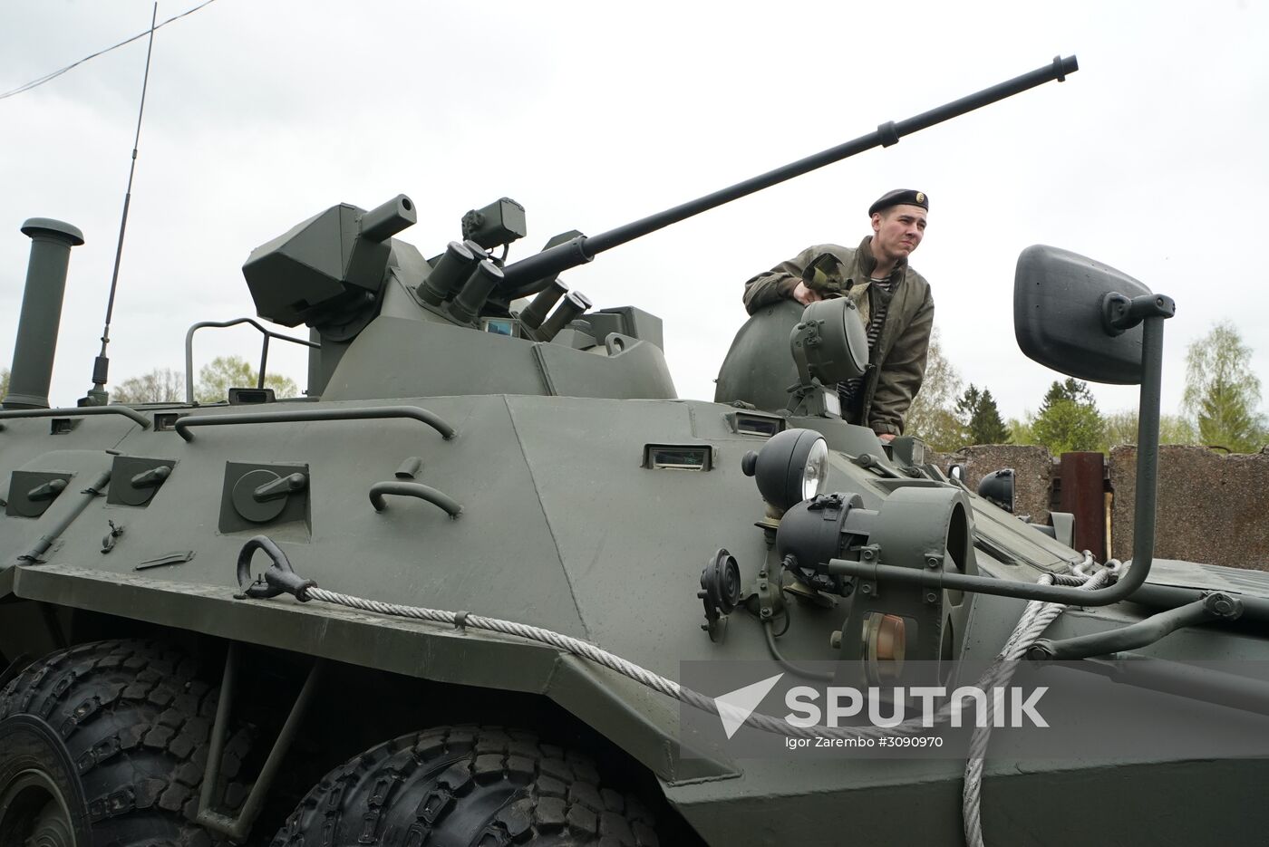 Military equipment is readied for Victory Day Parade in Kaliningrad