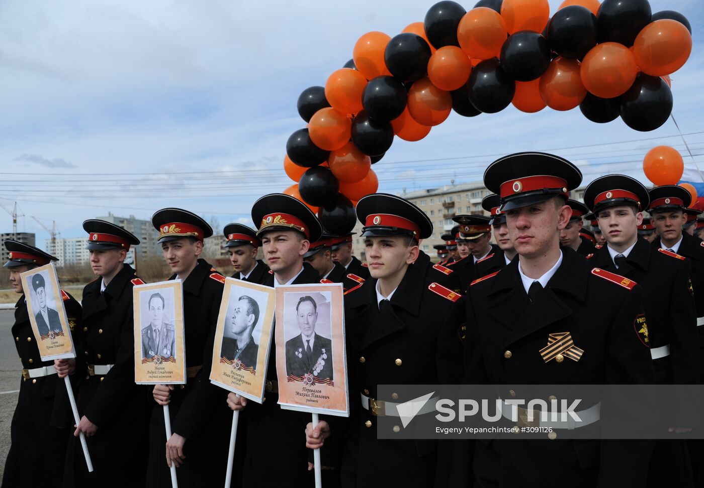 Immortal Regiment March in Chita