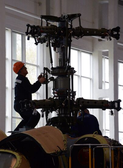 Progress helicopter company in Primorye Territory