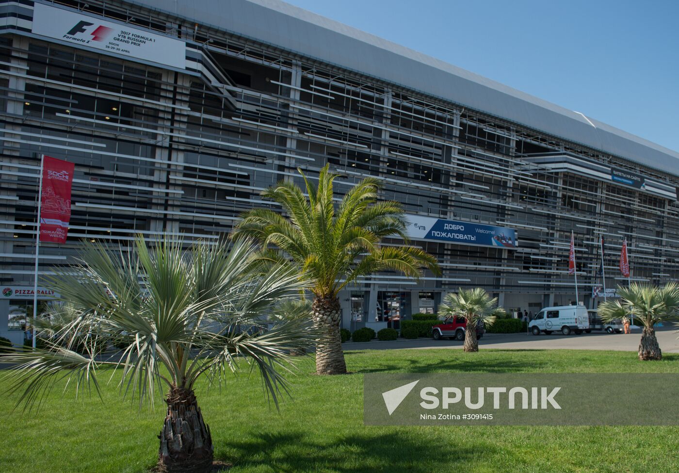 Sochi Autodrom media center