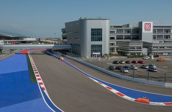Sochi Autodrom media center