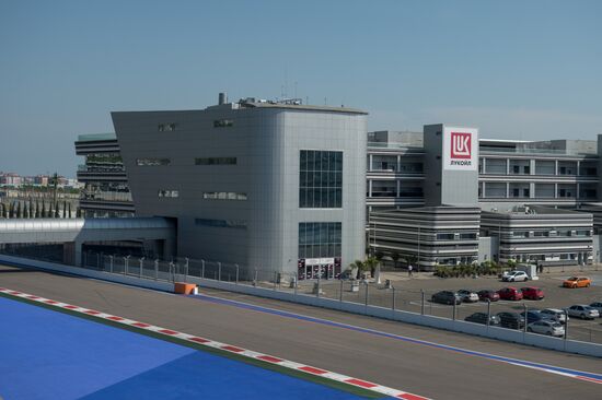 Sochi Autodrom media center