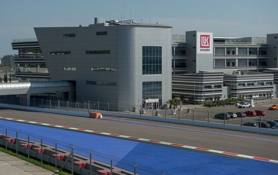 Sochi Autodrom media center