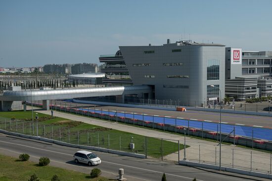 Sochi Autodrom media center