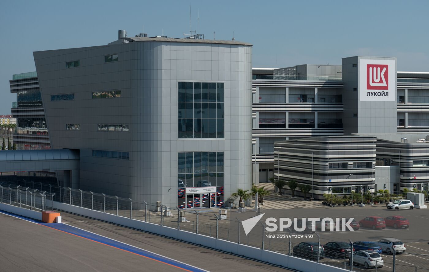 Sochi Autodrom media center