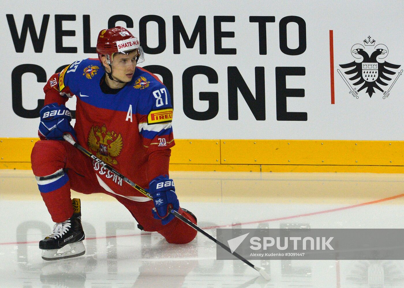 Ice Hockey World Championship. Sweden vs. Russia