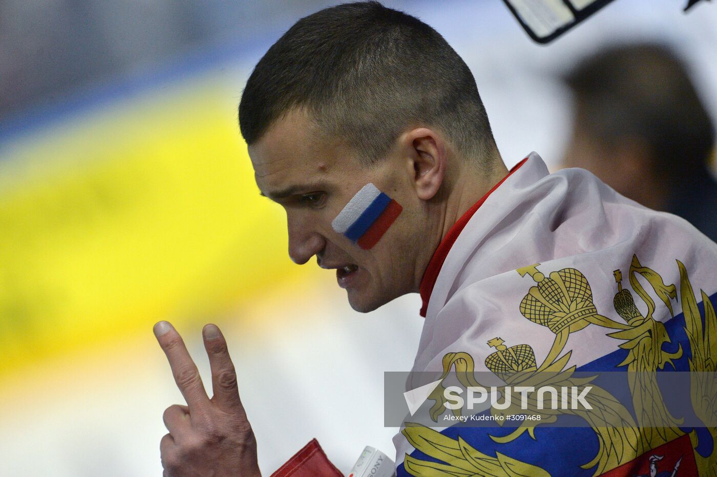 Ice Hockey World Championship. Sweden vs. Russia