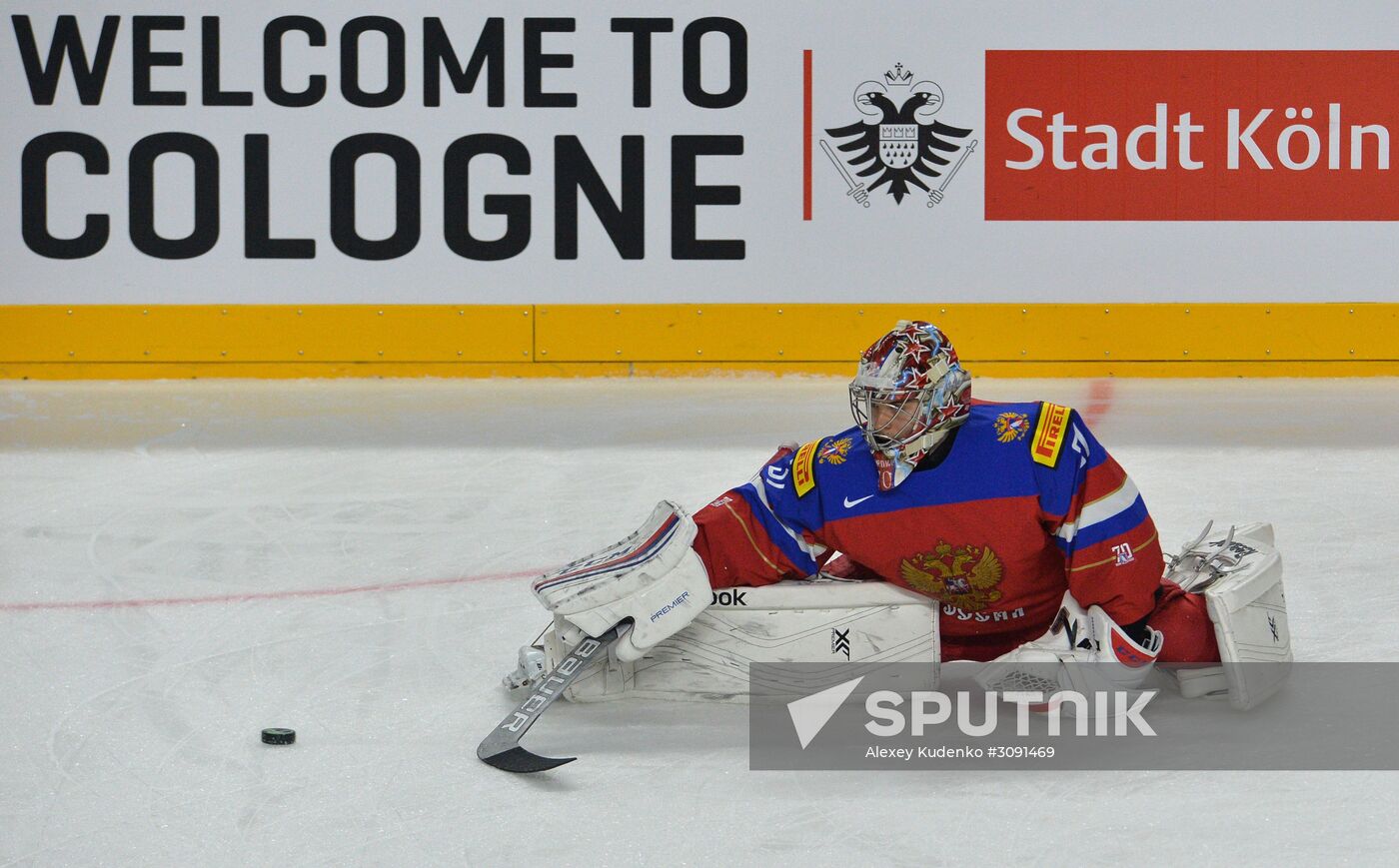 Ice Hockey World Championship. Sweden vs. Russia