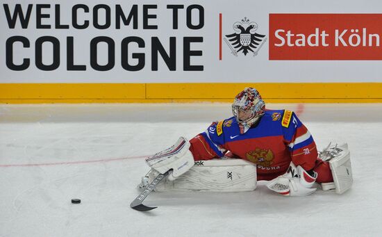 Ice Hockey World Championship. Sweden vs. Russia