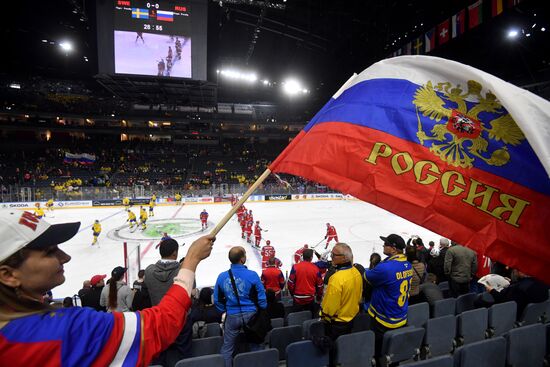 Ice Hockey World Championship. Sweden vs. Russia