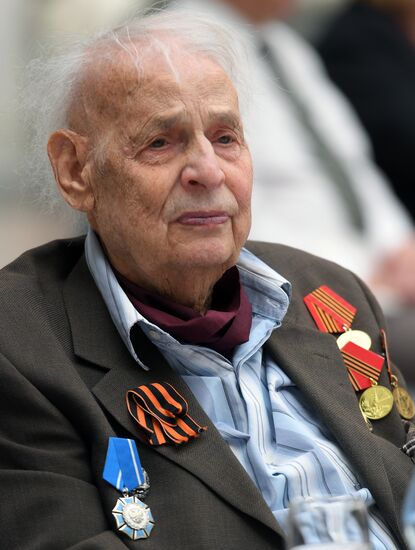 Reception for veterans marking 72nd anniversary of Victory