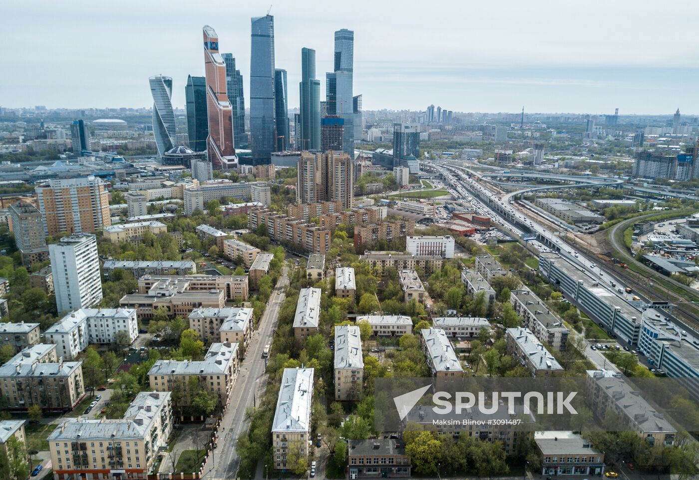 Five-storied apartment houses in Moscow covered by renovation program