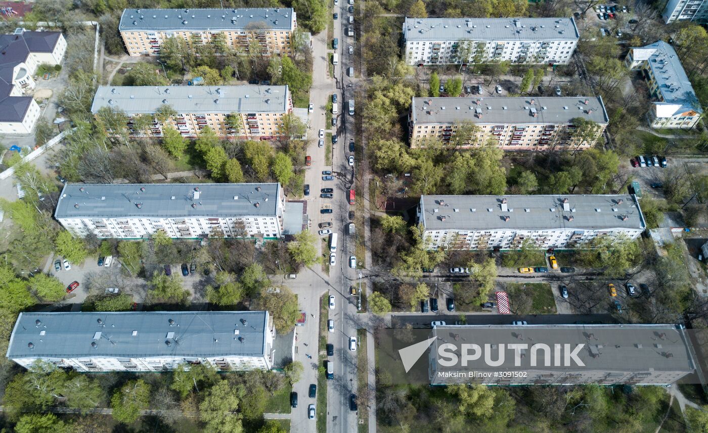 Five-storied apartment houses in Moscow covered by renovation program