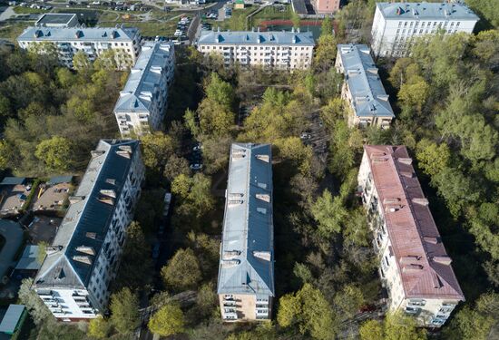 Five-storied apartment houses in Moscow covered by renovation program