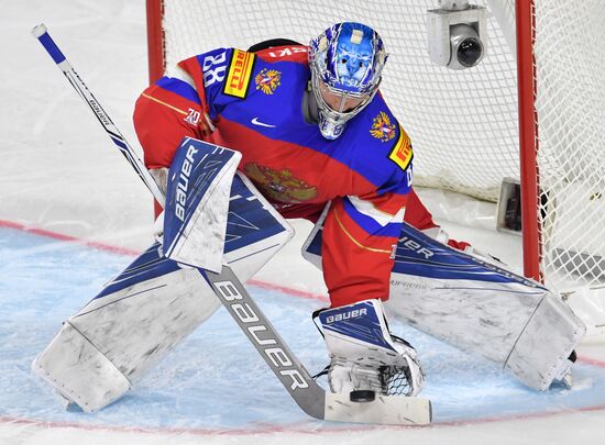 Ice Hockey World Championship. Sweden vs. Russia