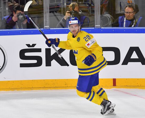 Ice Hockey World Championship. Sweden vs. Russia