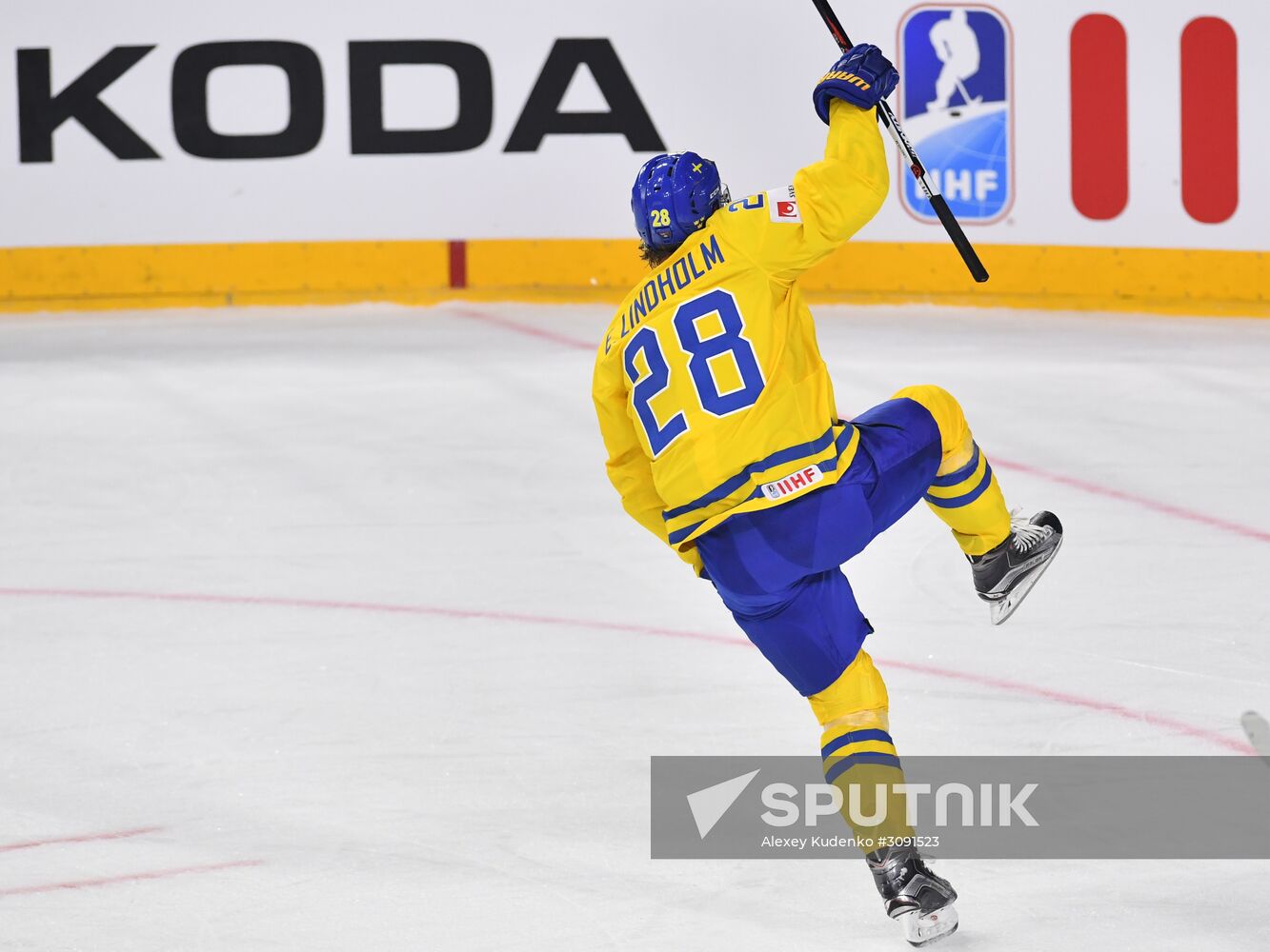 Ice Hockey World Championship. Sweden vs. Russia