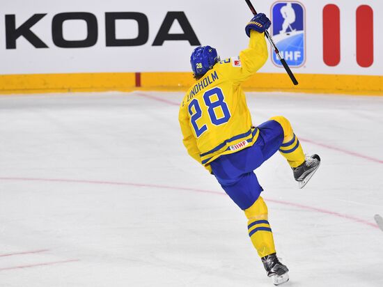 Ice Hockey World Championship. Sweden vs. Russia
