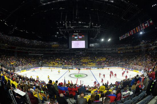 Ice Hockey World Championship. Sweden vs. Russia
