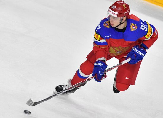 Ice Hockey World Championship. Sweden vs. Russia
