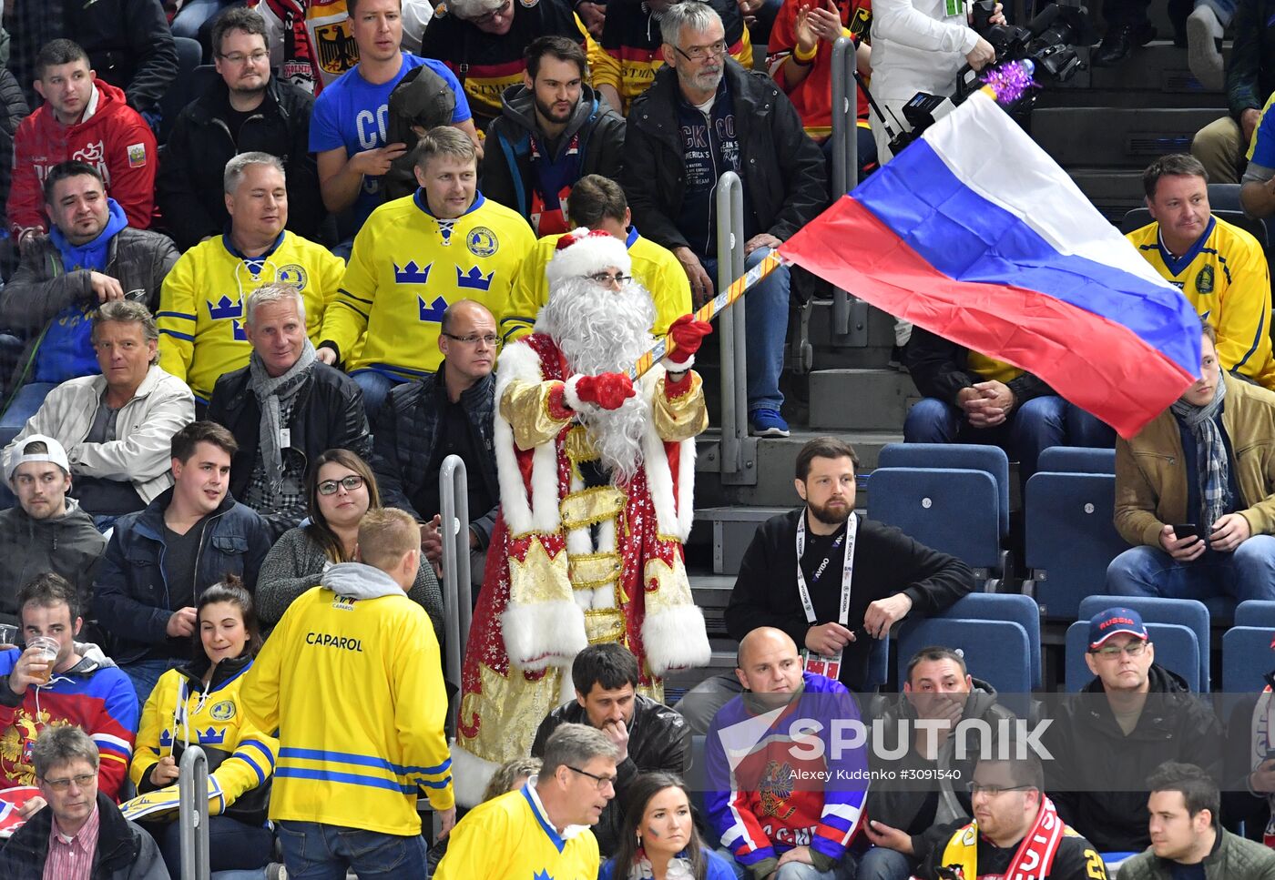 Ice Hockey World Championship. Sweden vs. Russia