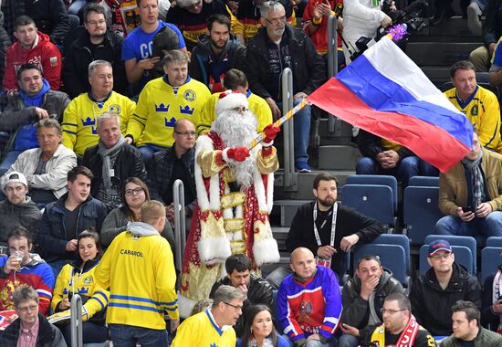 Ice Hockey World Championship. Sweden vs. Russia