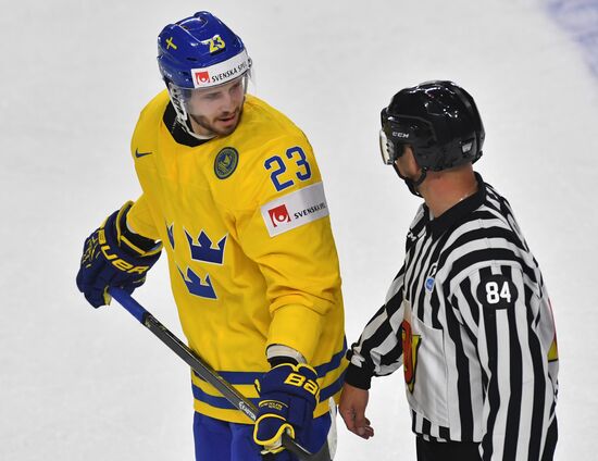 Ice Hockey World Championship. Sweden vs. Russia