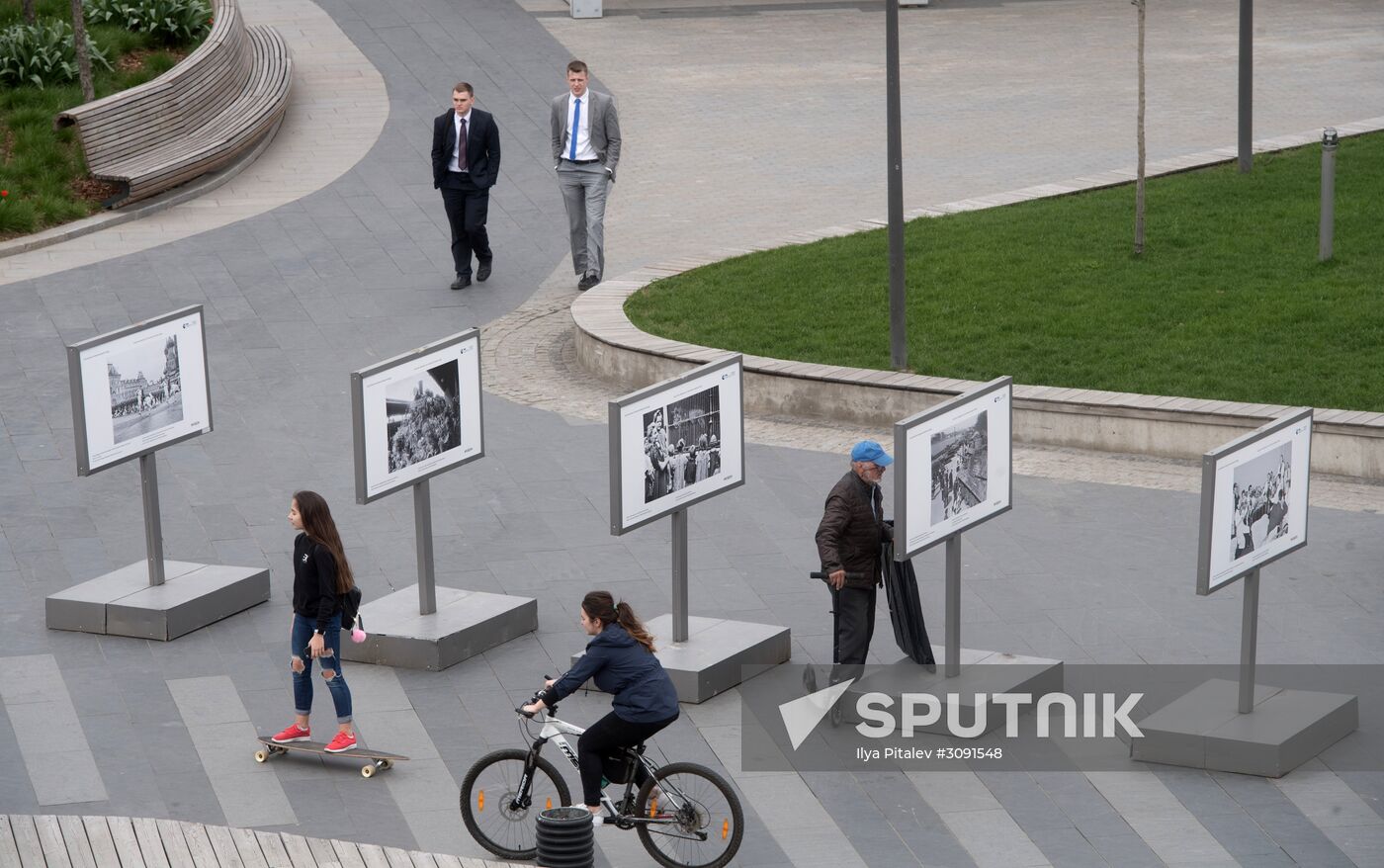 War time photos featured in Moscow's Muzeon Park