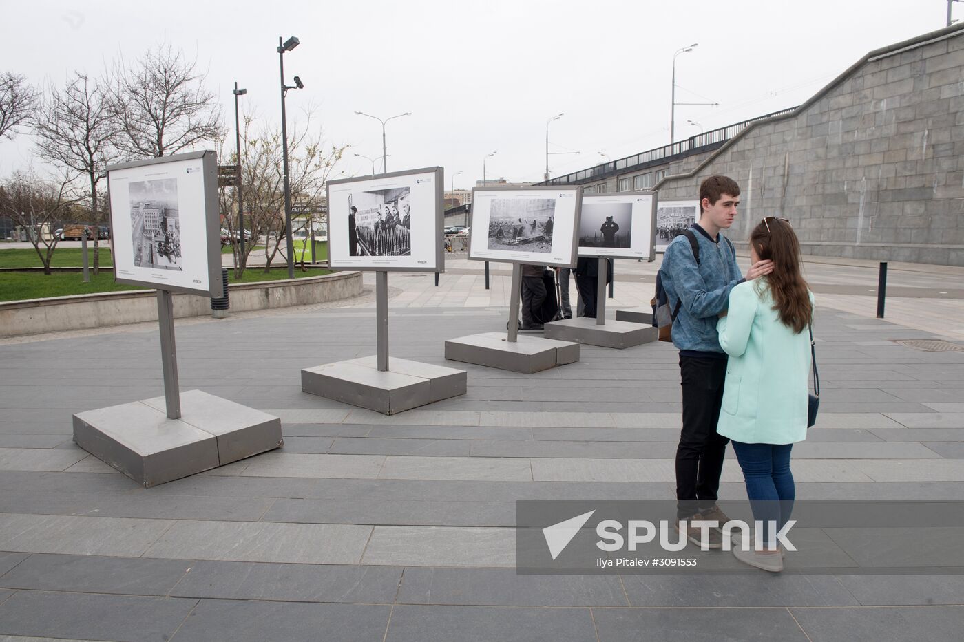 War time photos featured in Moscow's Muzeon Park