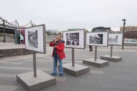 War time photos featured in Moscow's Muzeon Park