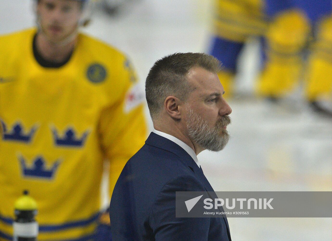 Ice Hockey World Championship. Sweden vs. Russia