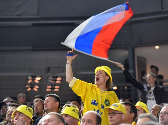 Ice Hockey World Championship. Sweden vs. Russia