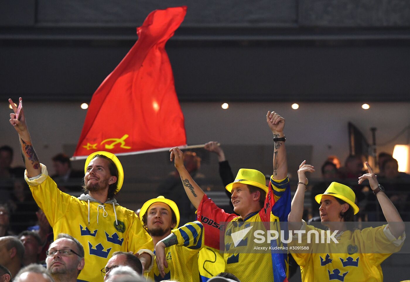 Ice Hockey World Championship. Sweden vs. Russia