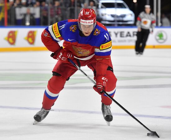 Ice Hockey World Championship. Sweden vs. Russia