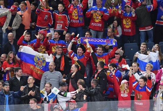 Ice Hockey World Championship. Sweden vs. Russia