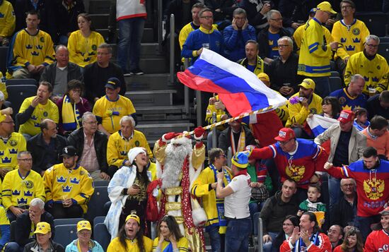 Ice Hockey World Championship. Sweden vs. Russia