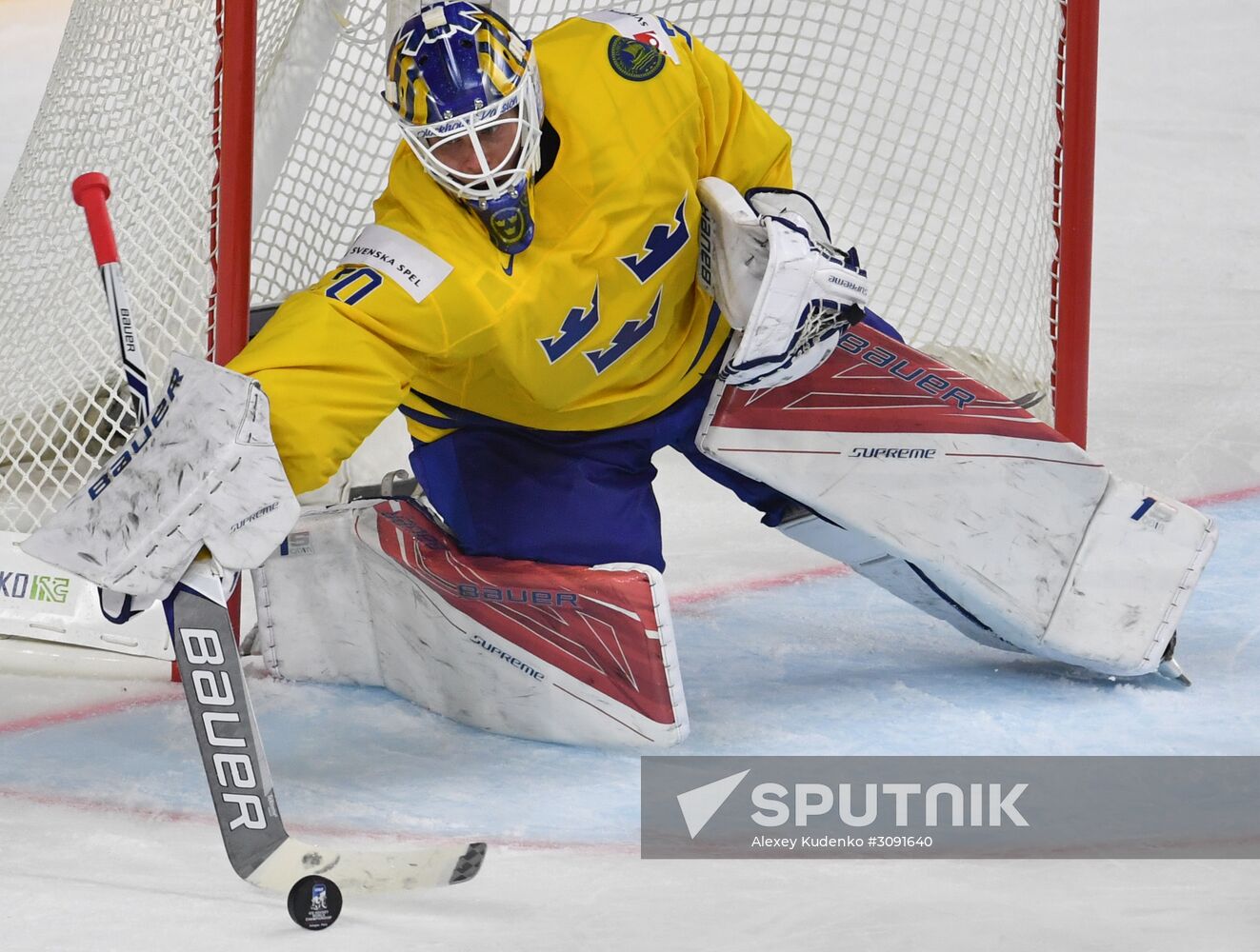 Ice Hockey World Championship. Sweden vs. Russia