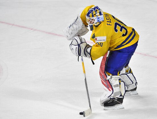 Ice Hockey World Championship. Sweden vs. Russia