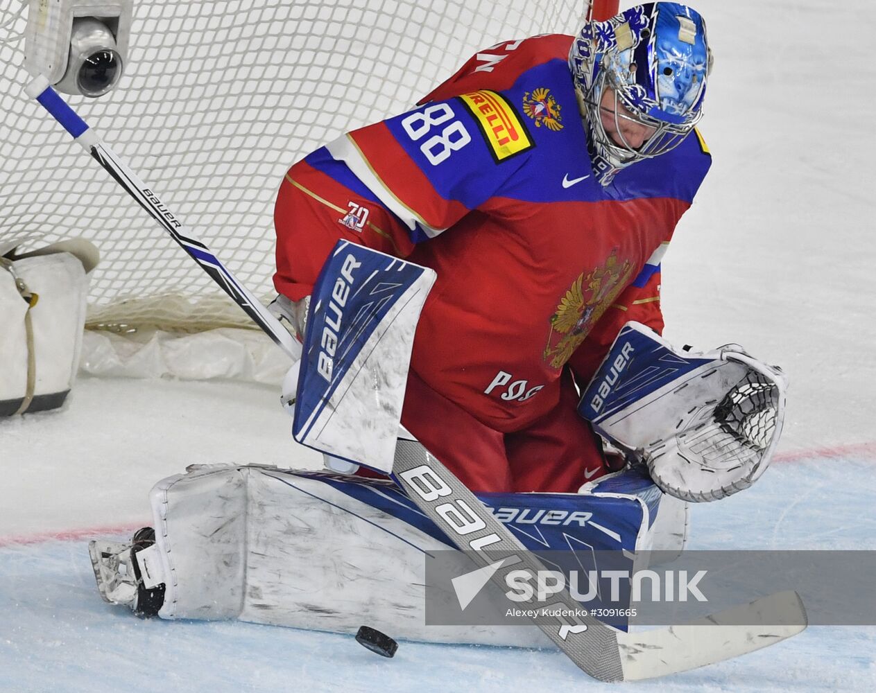 Ice Hockey World Championship. Sweden vs. Russia