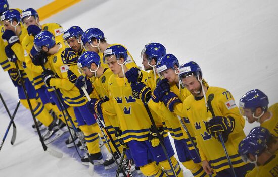Ice Hockey World Championship. Sweden vs. Russia