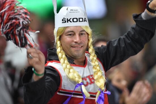 Ice Hockey World Championship. USA vs. Germany