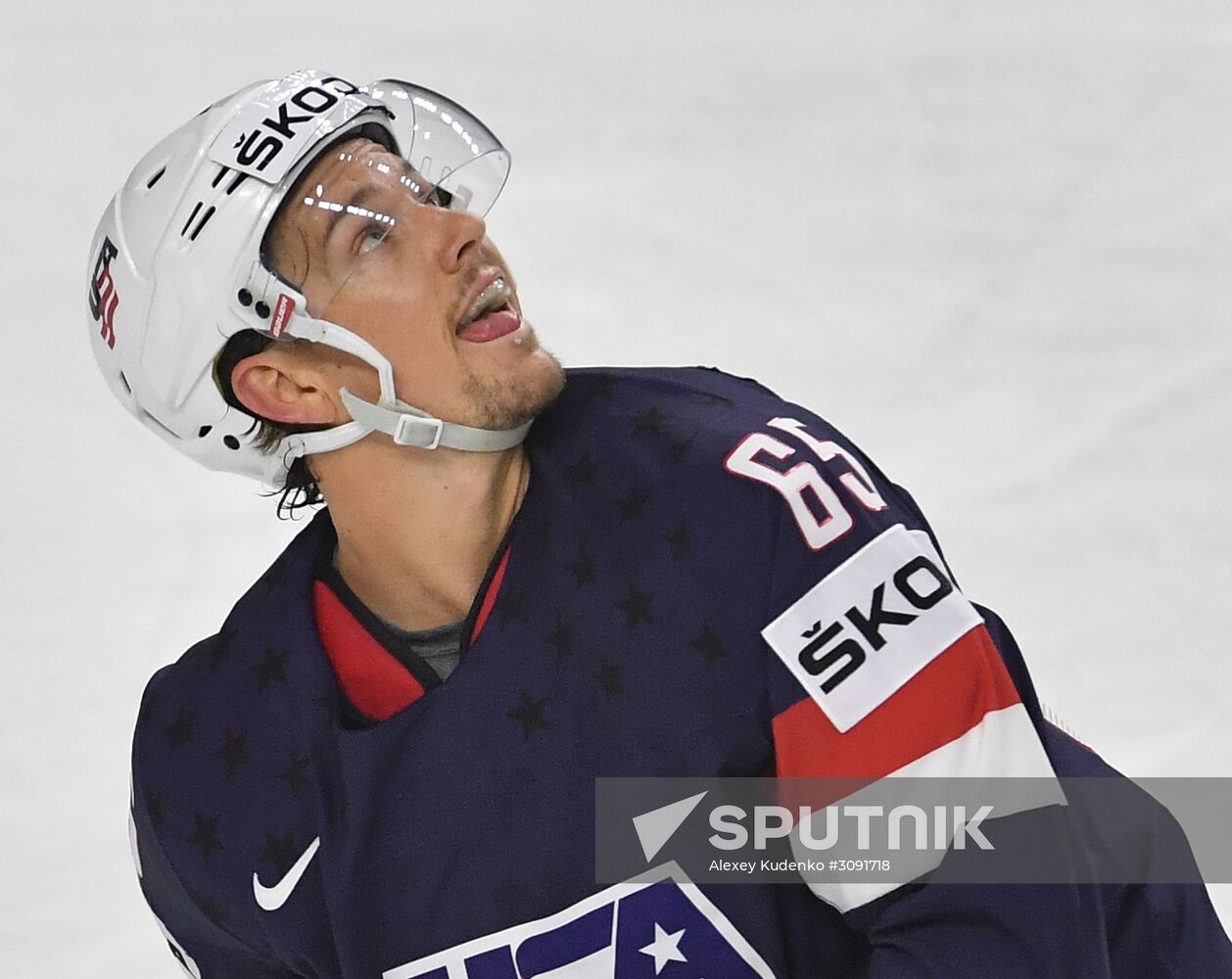 2017 IIHF World Championship. USA vs. Germany