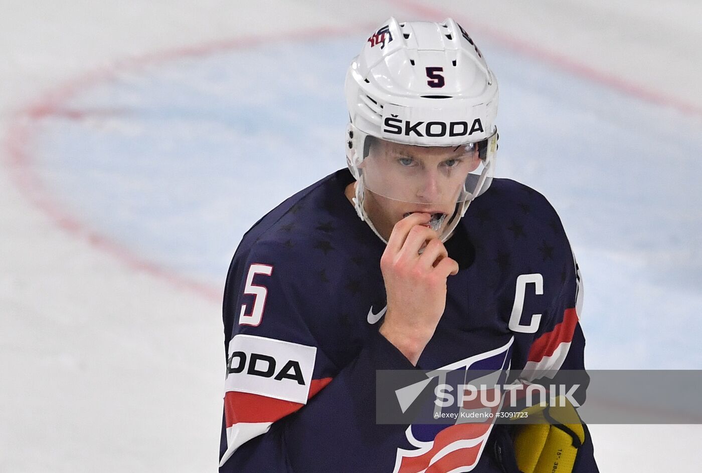2017 IIHF World Championship. USA vs. Germany