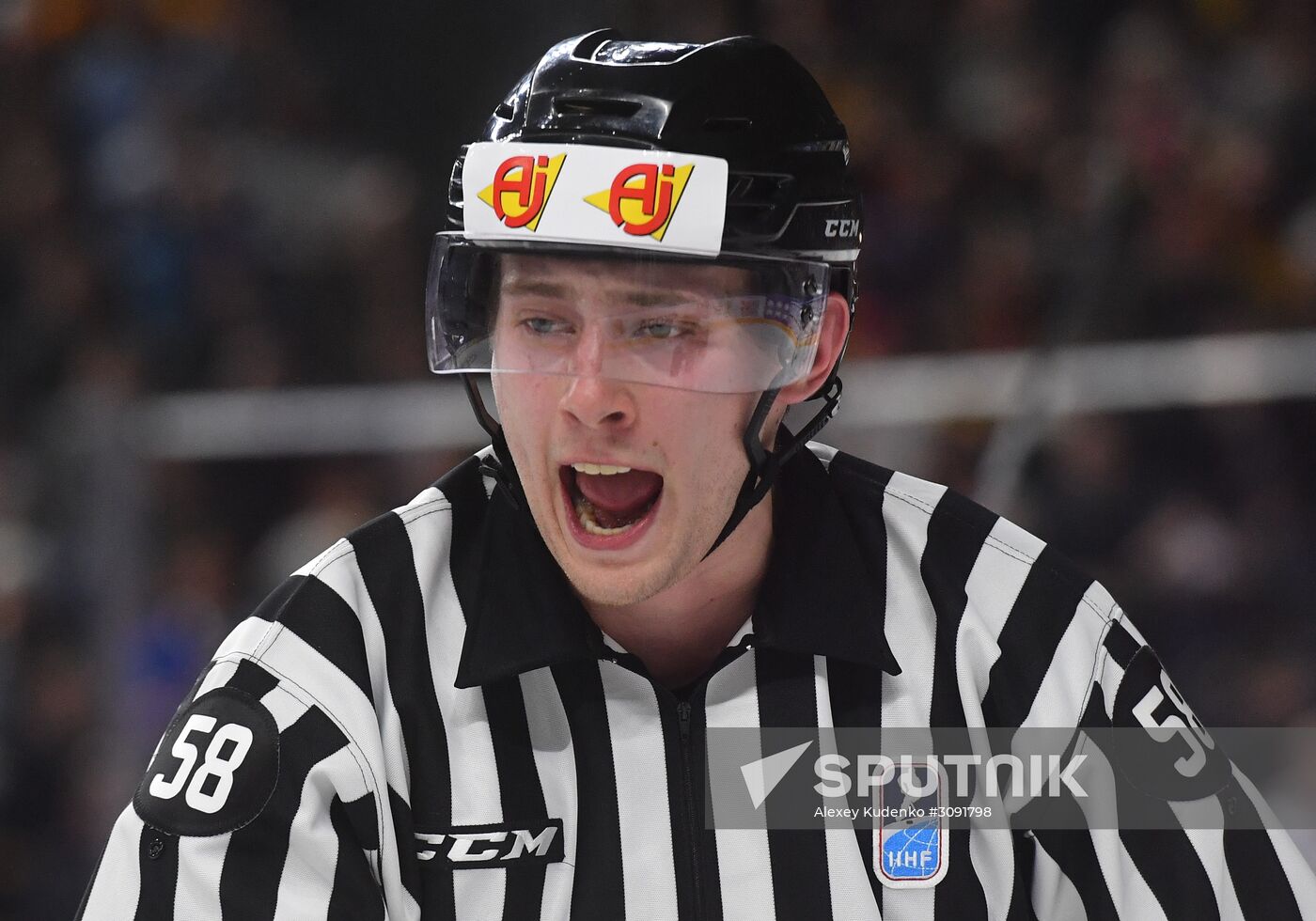 Ice Hockey World Championship. USA vs. Germany