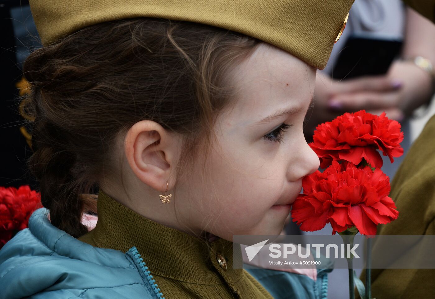 Victory Day celebrations on Pobeda Square in Vladivostok