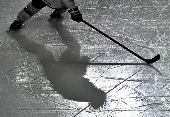 Ice Hockey World Championship. Latvia vs. Denmark